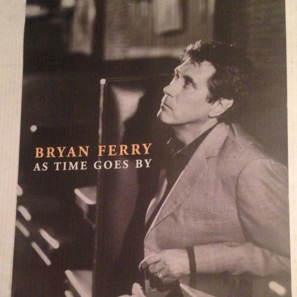Bryan Ferry As Time Goes By New Promo Poster - roxy music glam avalon pop - Picture 1 of 1